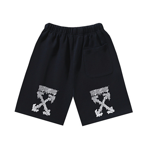 SMCL-2927 High Quality Off-white 450g Cotton Shorts