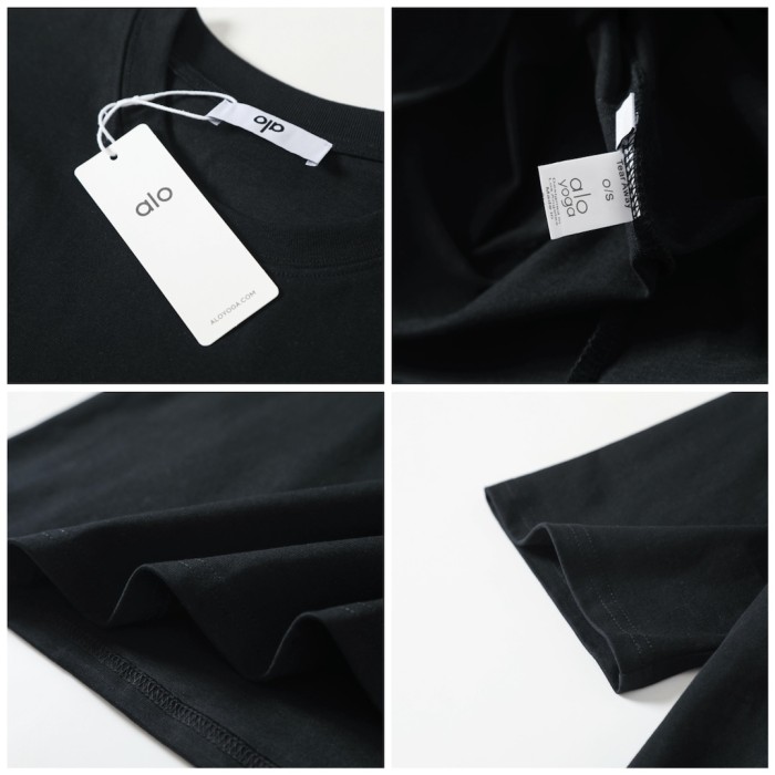 SMCL-819 Top Quality Alo Yoga 260g Cotton T-shirt