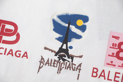 SMCL-3640 High Quality Balenciaga Cotton Shirt