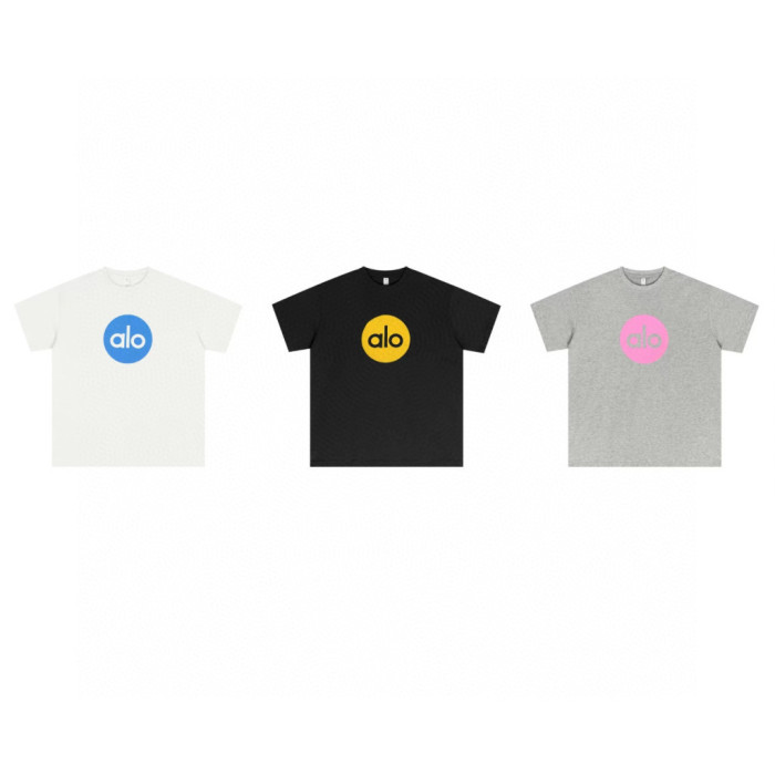 SMCL-812 Top Quality Alo Yoga 300g Cotton Over Size T-shirt
