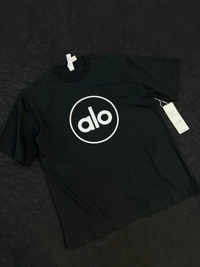 SMCL-814 Top Quality Alo Yoga 300g Cotton Over Size T-shirt