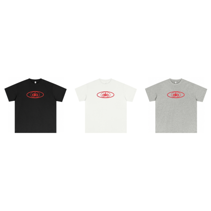 SMCL-816 Top Quality Alo Yoga 300g Cotton Over Size T-shirt
