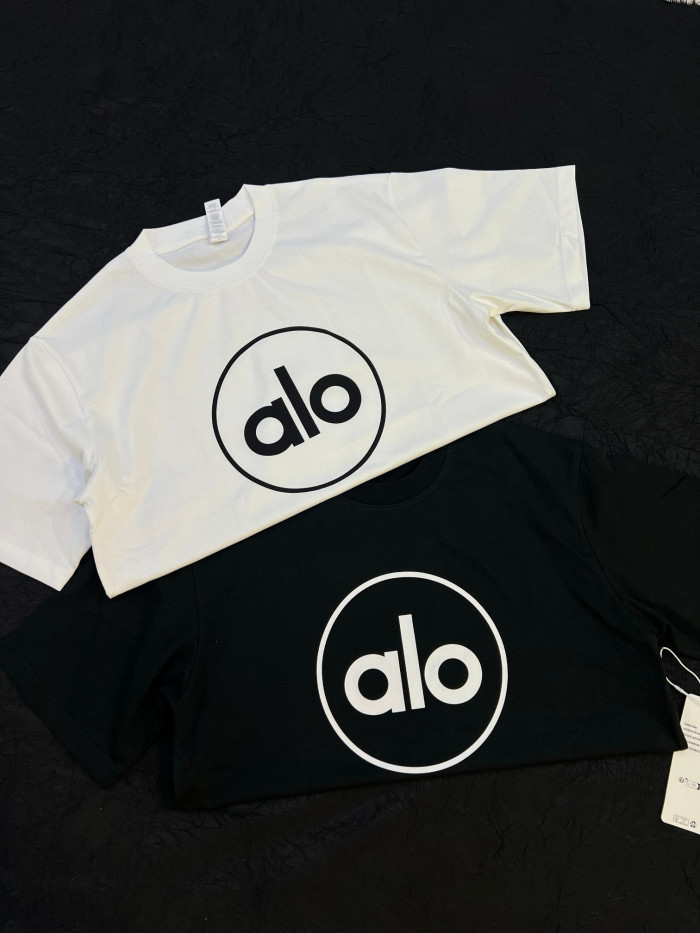 SMCL-814 Top Quality Alo Yoga 300g Cotton Over Size T-shirt