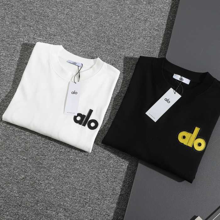 SMCL-799 Top Quality ALO Yoga 300g Cotton T-shirt