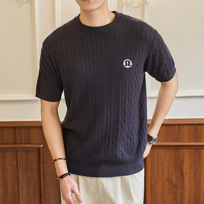 SMCL-838 Top Quality Lululemon Knitting Polo-shirt