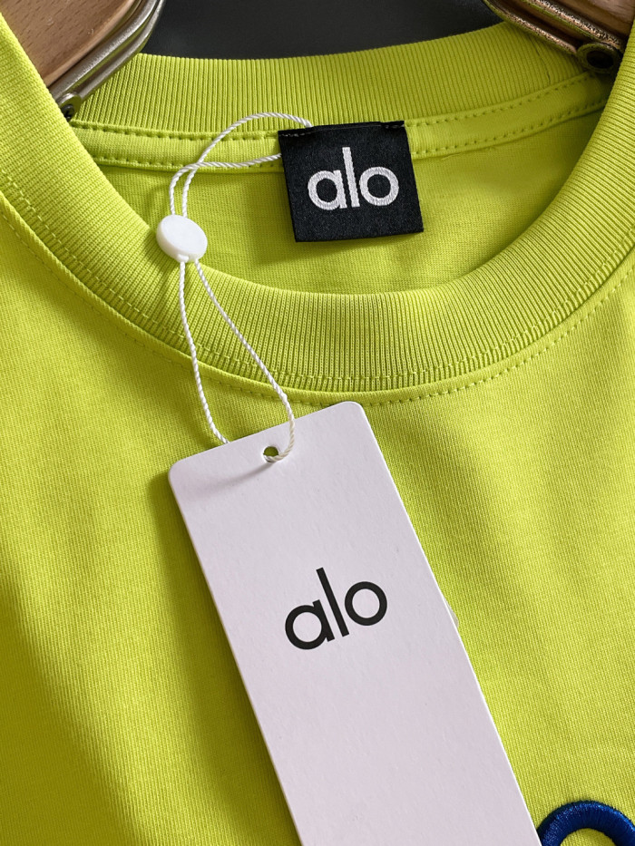 SMCL-859 Top Quality Alo Yoga 280g Cotton T-shirt