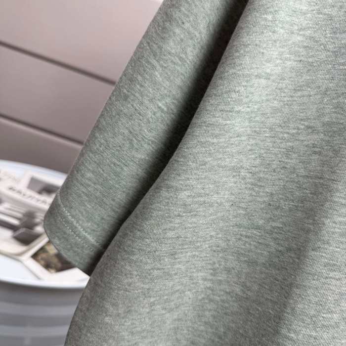 SMCL-3850 High Quality Alo Yoga 280g Cotton Embroidery LOGO T-shirt