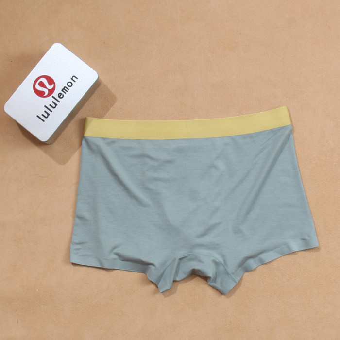 SMCL-845 Top Quality Lululemon 5A Antibacterial Modal 3 Packing 1 Box Men's Underwear With Box Package