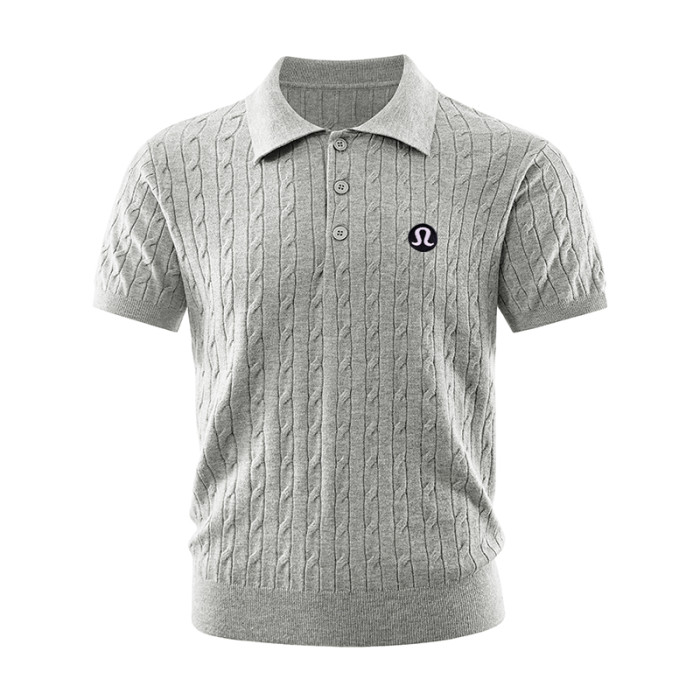 SMCL-839 Top Quality Lululemon Knitting Polo-shirt