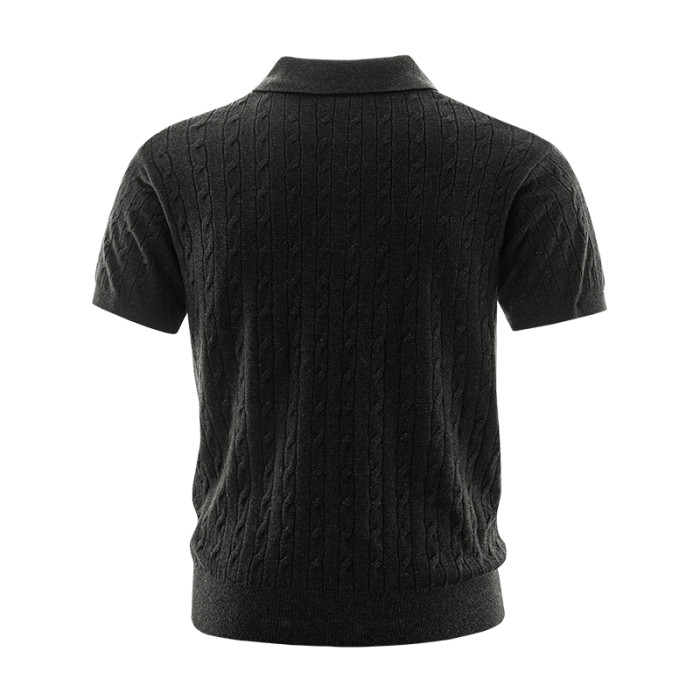 SMCL-839 Top Quality Lululemon Knitting Polo-shirt