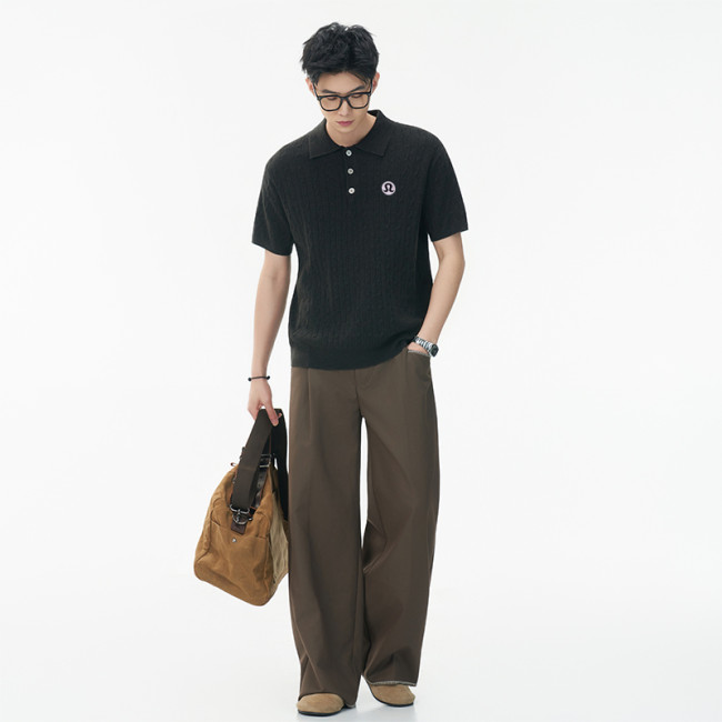 SMCL-837 Top Quality Lululemon Knitting Polo-shirt