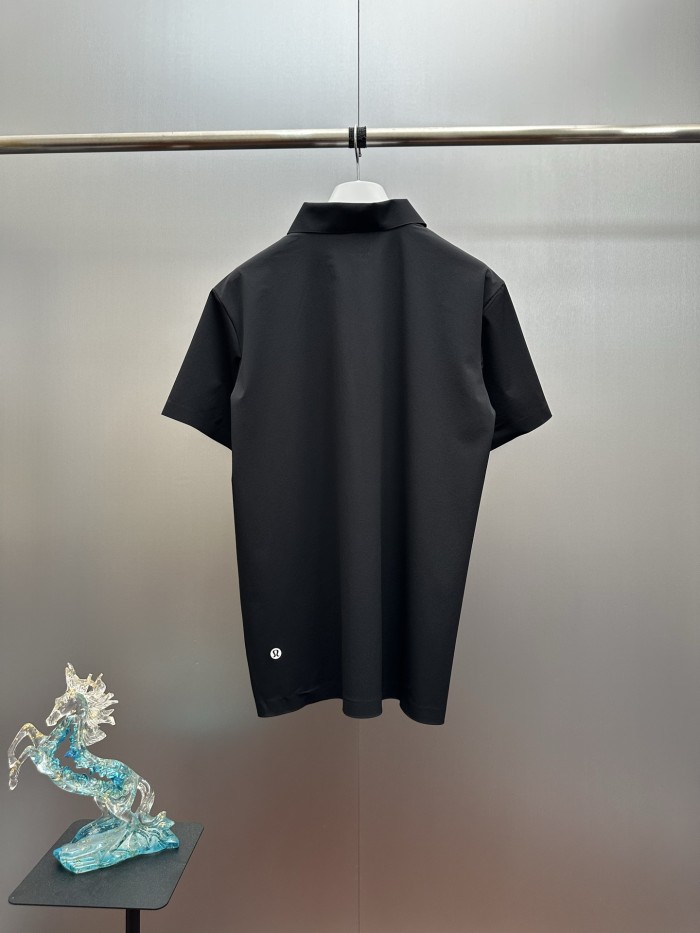 SMCL-875 Top Quality Lululemon Half Zipper Exclusive Technical Fabrics Polo-shirt