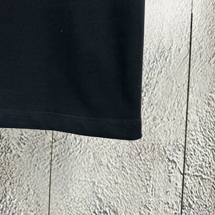 SMCL-867 Top Quality Alo Yoga 280g Cotton 3D Leather LOGO T-shirt