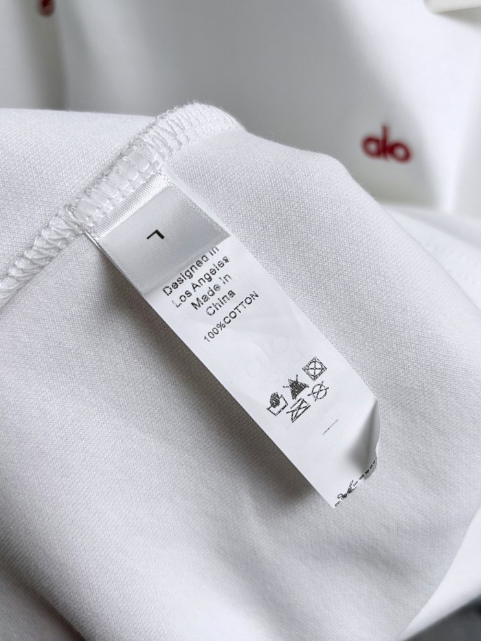 SMCL-854 Top Quality Alo Yoga 300g Cotton T-shirt