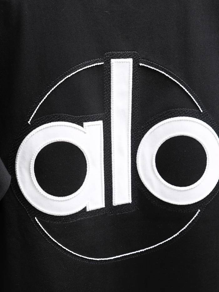 SMCL-3836 Top Quality Alo Yoga 280g Cotton 3D LOGO T-shirt