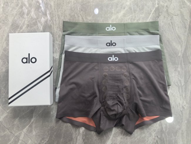 SMCL-3853 Top Quality Alo Yoga Ice Silk Men's Underwear With Package Box