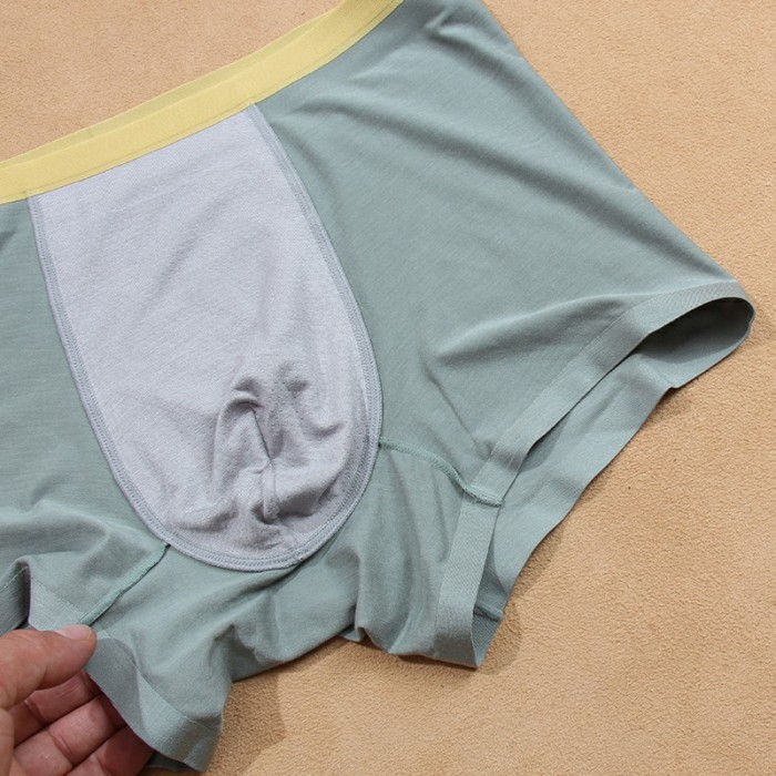 SMCL-845 Top Quality Lululemon 5A Antibacterial Modal 3 Packing 1 Box Men's Underwear With Box Package