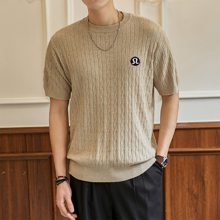 SMCL-838 Top Quality Lululemon Knitting Polo-shirt