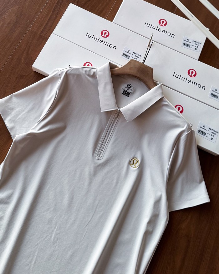 319481 Top Quality Lululemon Quick Dry Training Half Zipper Polo-shirt With Box Package