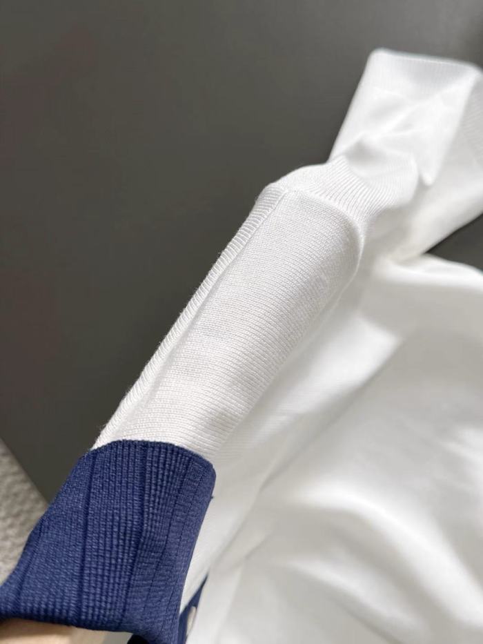 SMCL-3844 Top Quality Alo Yoga Knitting Half Zipper Polo-shirt