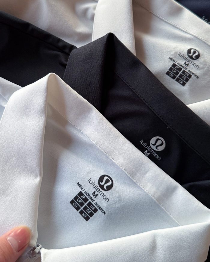 319481 Top Quality Lululemon Quick Dry Training Half Zipper Polo-shirt With Box Package