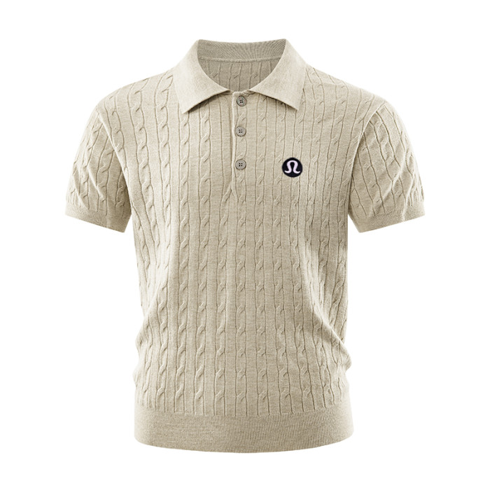 SMCL-839 Top Quality Lululemon Knitting Polo-shirt