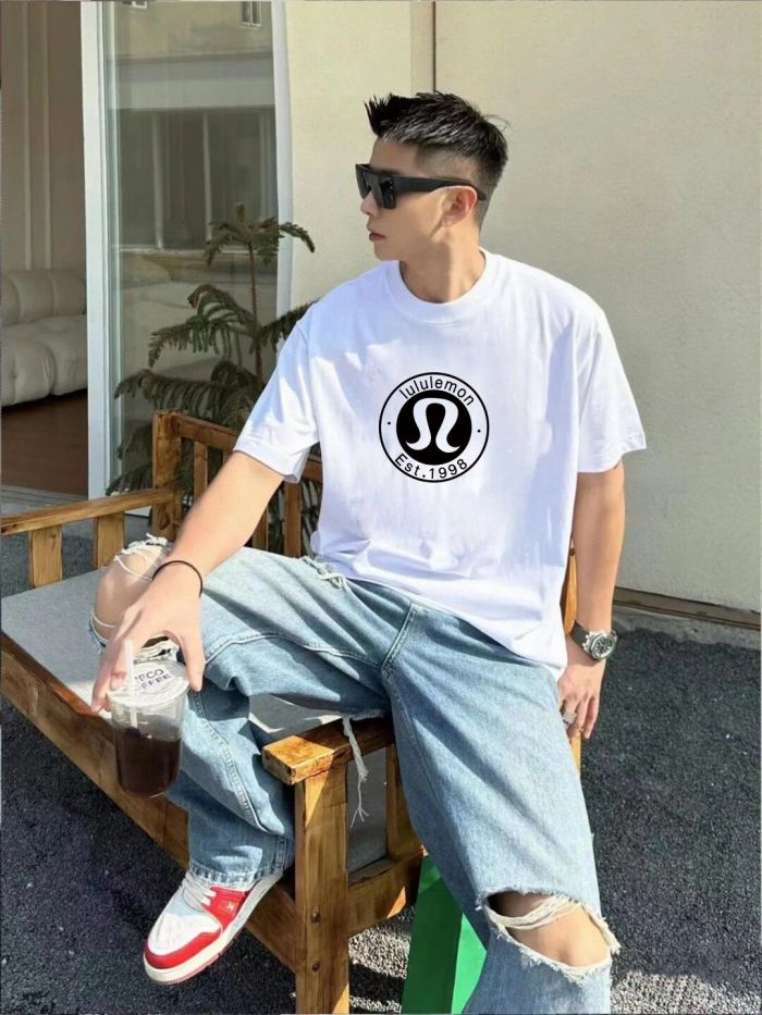 SMCL-886 Top Quality Lululemon 280g Cotton T-shirt
