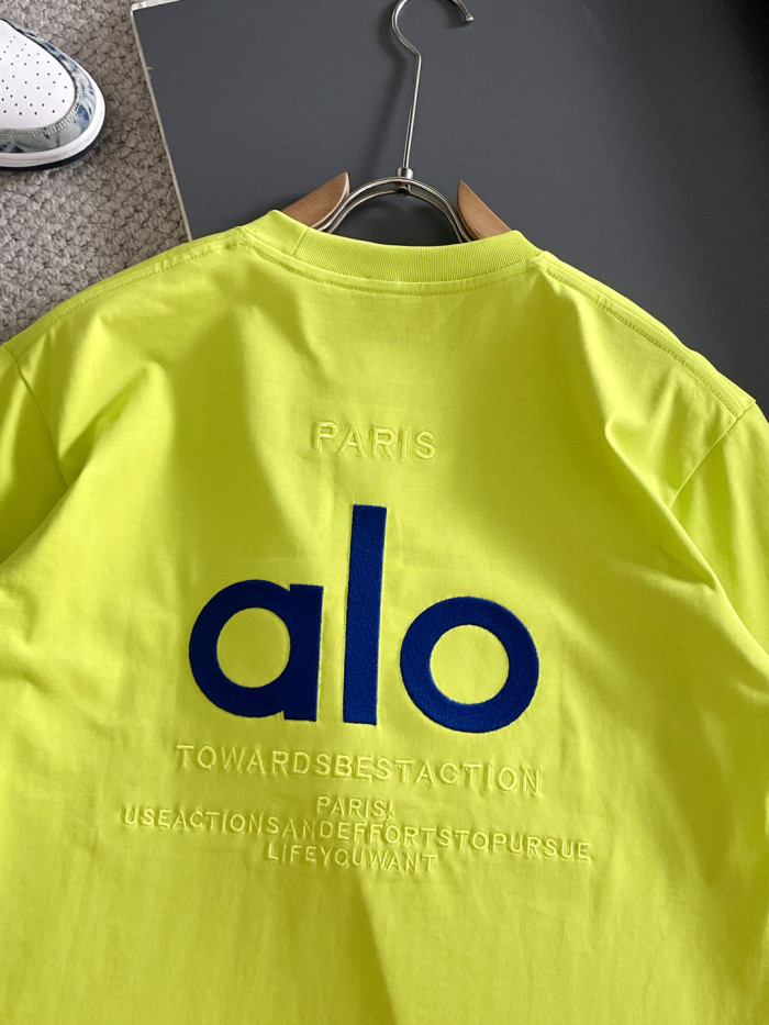 SMCL-859 Top Quality Alo Yoga 280g Cotton T-shirt