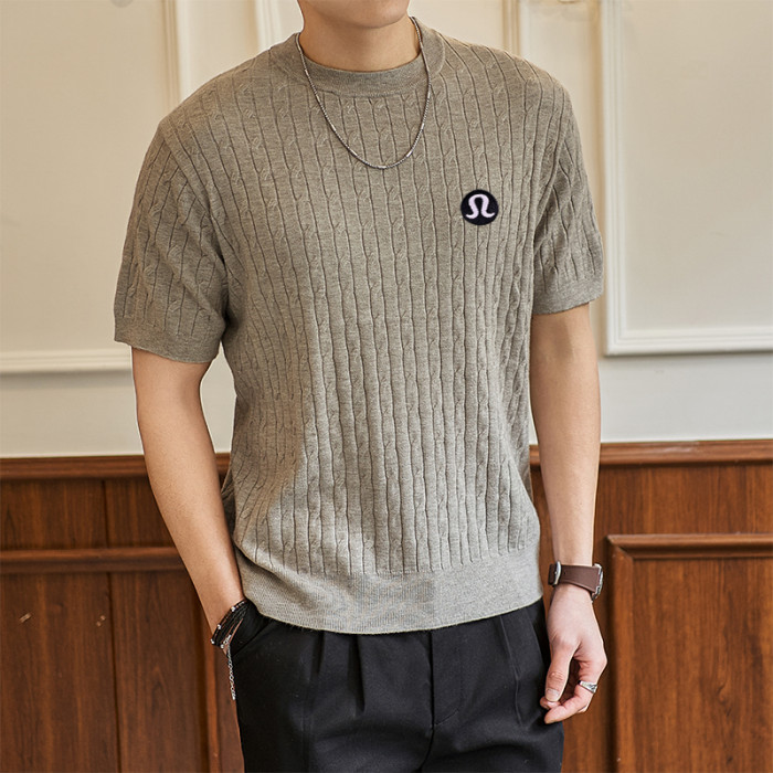 SMCL-838 Top Quality Lululemon Knitting Polo-shirt