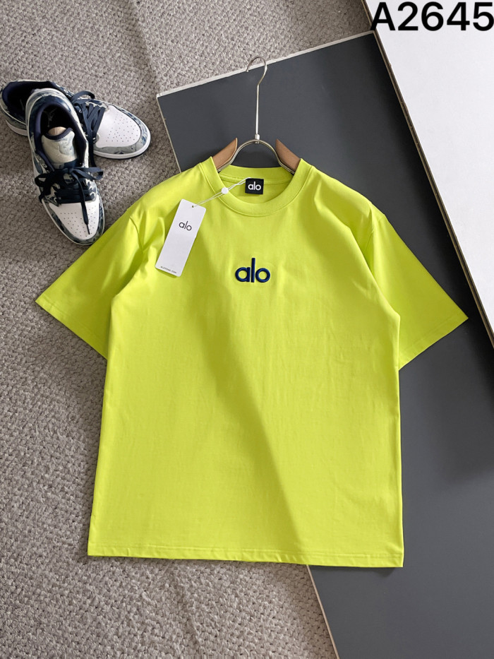 SMCL-859 Top Quality Alo Yoga 280g Cotton T-shirt