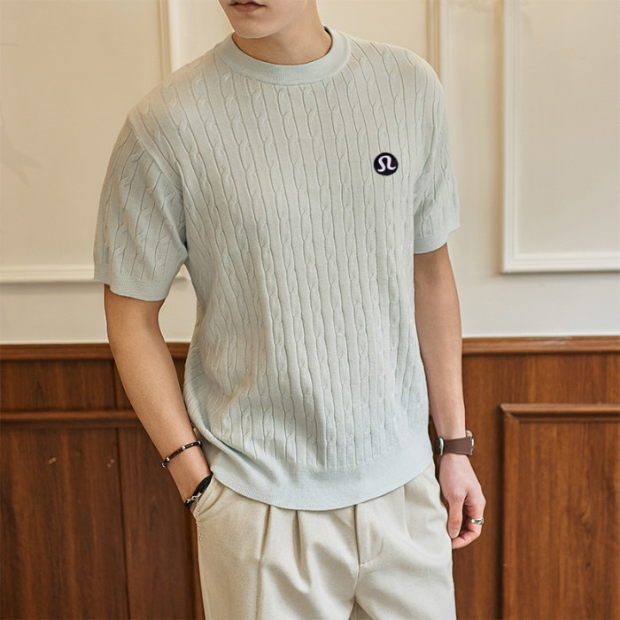 SMCL-838 Top Quality Lululemon Knitting Polo-shirt