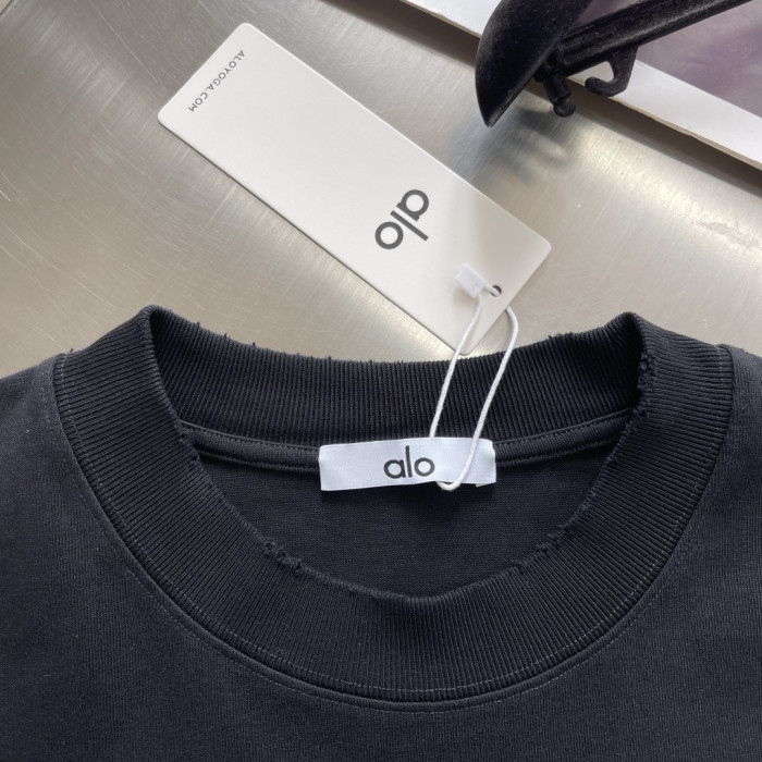 SMCL-3827 Top Quality Alo Yoga 350g Cotton T-shirt