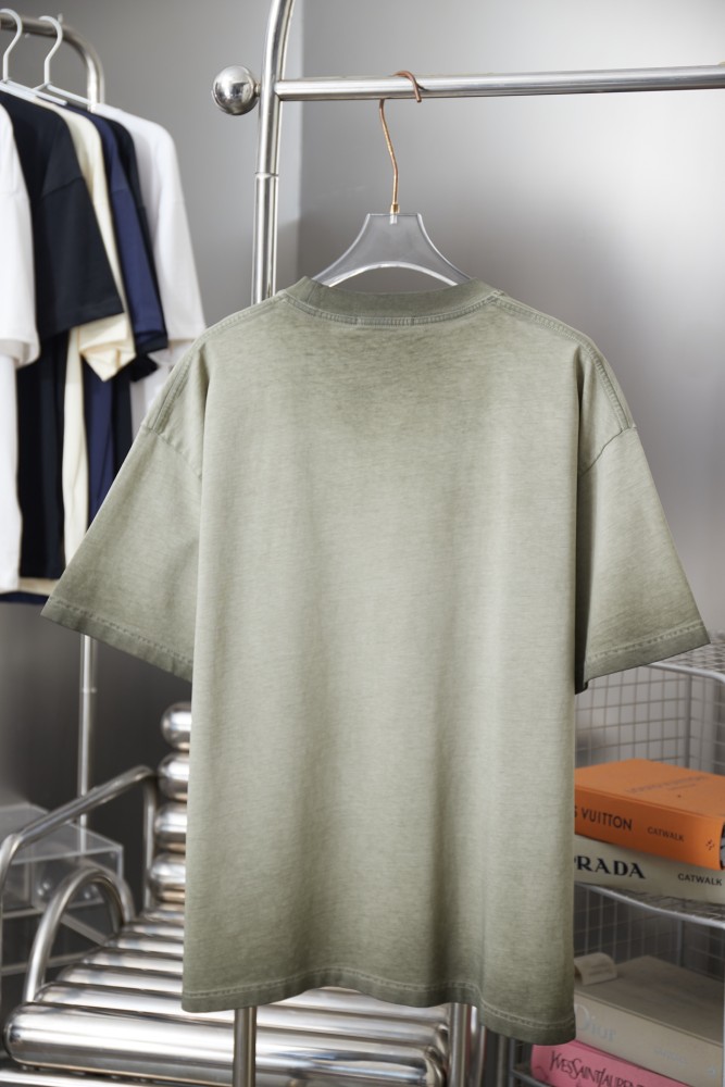 SMCL-857 Top Quality Alo Yoga 320g Cotton Hot Drill LOGO T-shirt