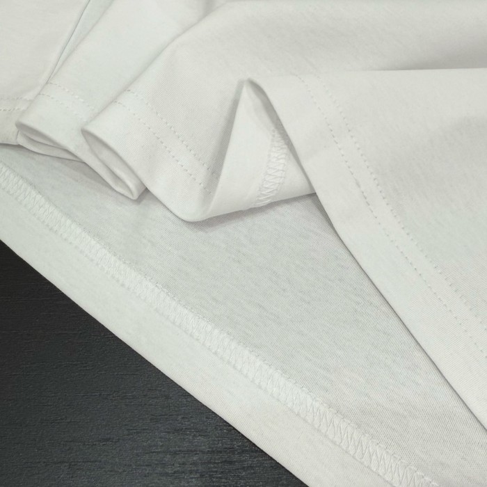 SMCL-833 Top Quality Lululemon 220g Cotton Embroidered LOGO T-shirt