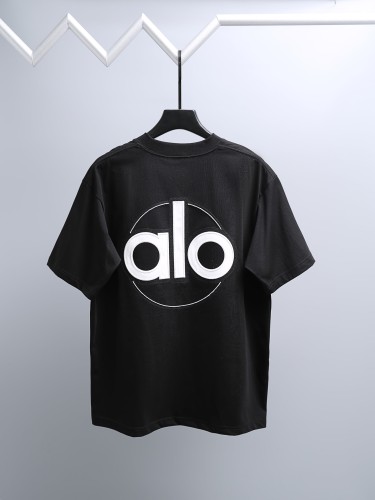 SMCL-3836 Top Quality Alo Yoga 280g Cotton 3D LOGO T-shirt