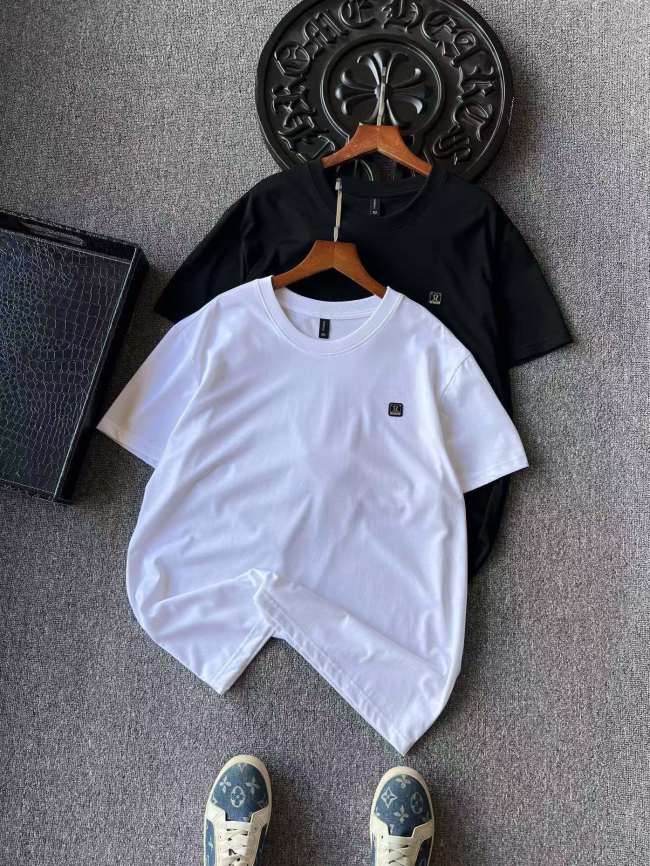 SMCL-847 Top Quality Lululemon High-end Mulberry Silk Mercerized Cotton Fabric T-shirt
