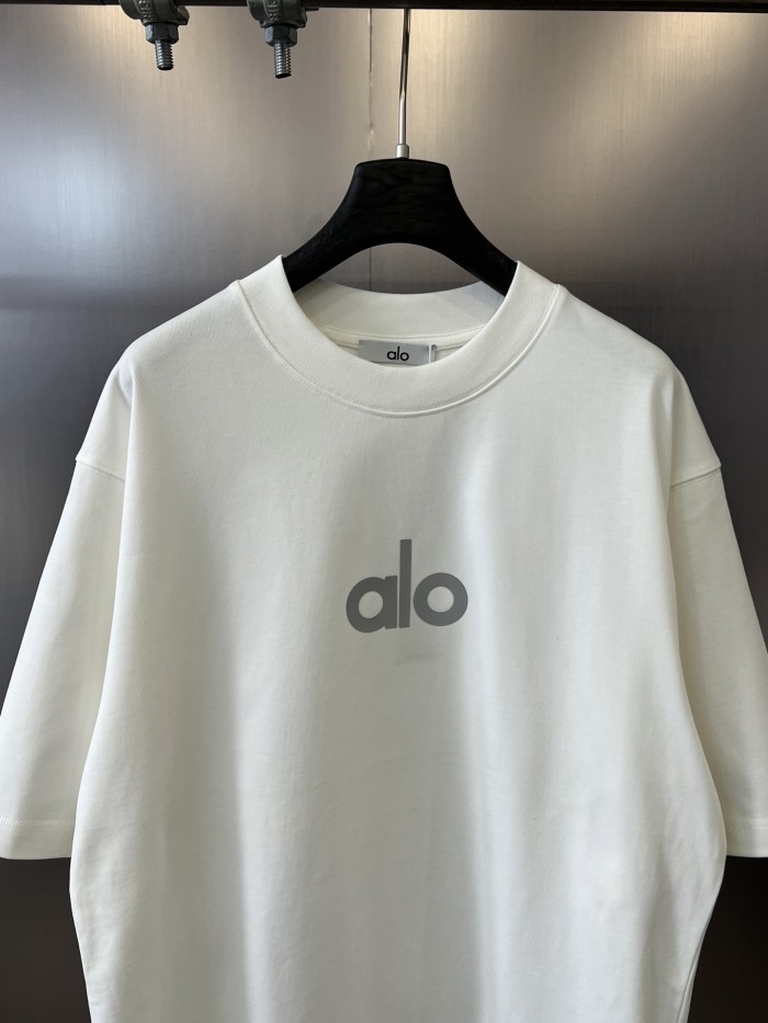 SMCL-853 Top Quality Alo Yoga 260g Cotton T-shirt