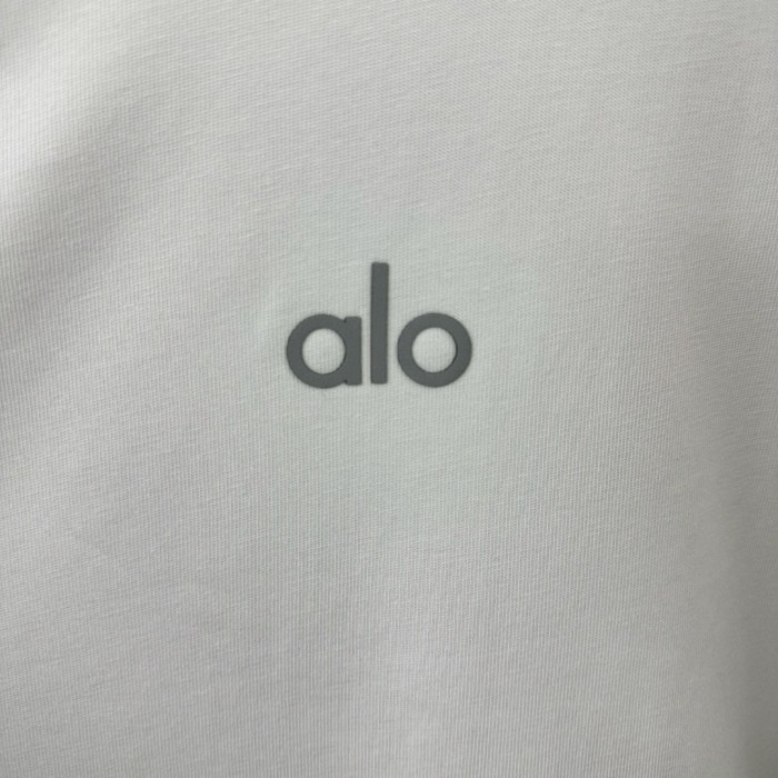 SMCL-864 Top Quality Alo Yoga 280g Cotton 3D LOGO T-shirt