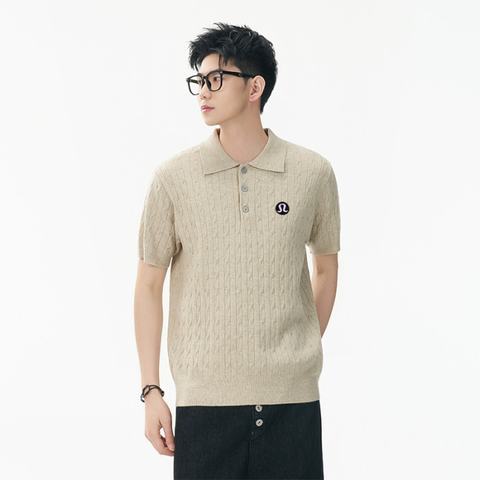 SMCL-837 Top Quality Lululemon Knitting Polo-shirt