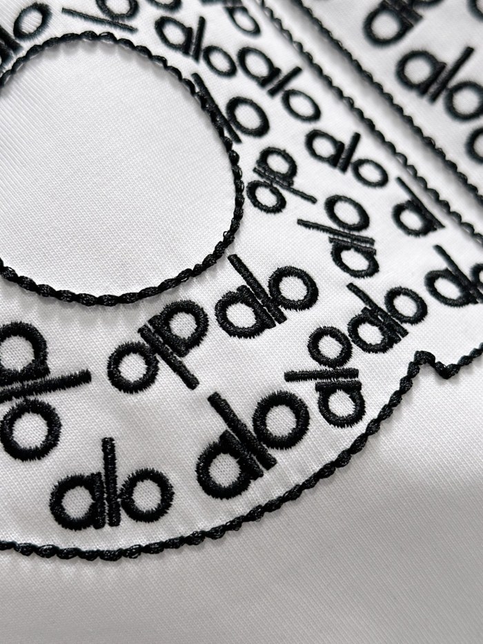 SMCL-862 Top Quality Alo Yoga 280g Cotton 3D LOGO T-shirt
