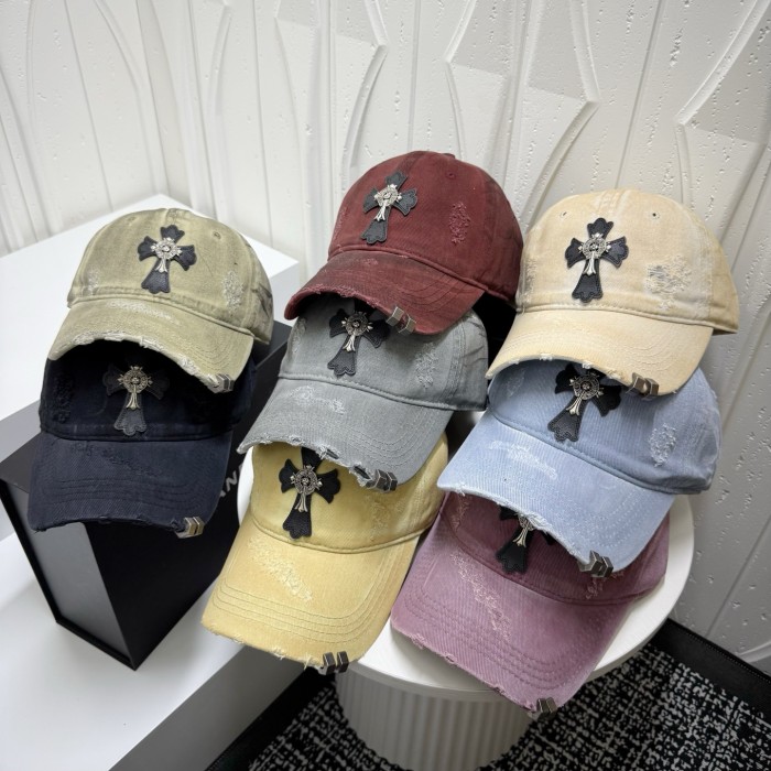 SMCL-3898 High Quality Chrome Hearts Cap