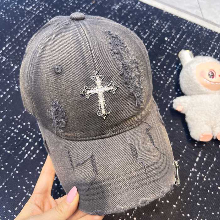 SMCL-3933 High Quality Chrome Hearts Cap