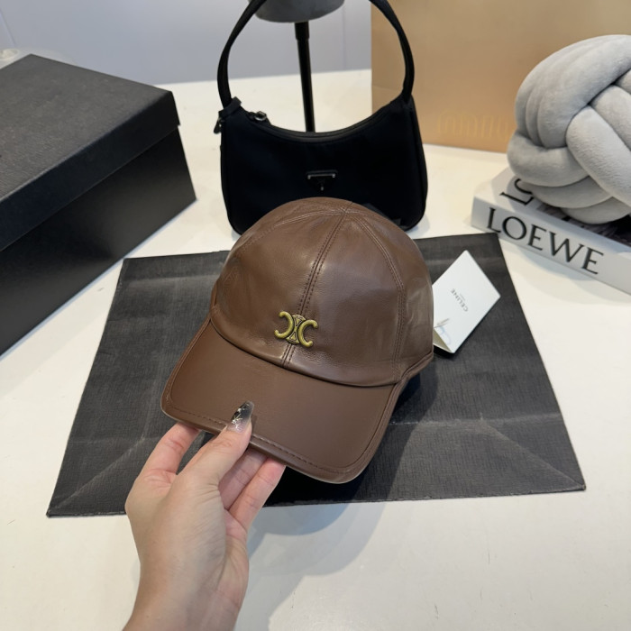 SMCL-3951 High Quality Celine Leather Cap