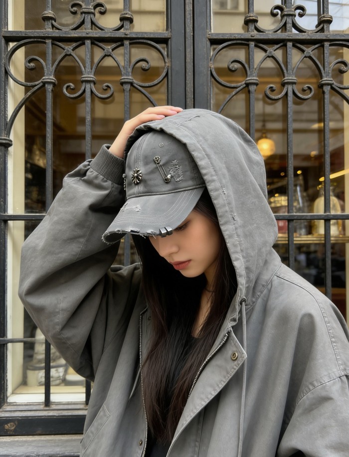 SMCL-3892 High Quality Chrome Hearts Cap