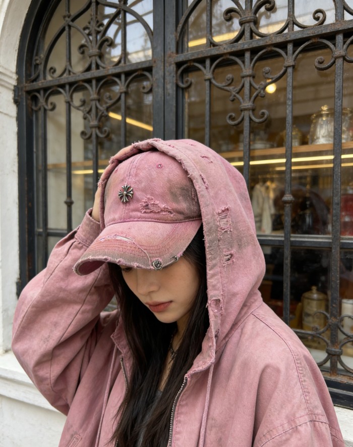 SMCL-3894 High Quality Chrome Hearts Cap