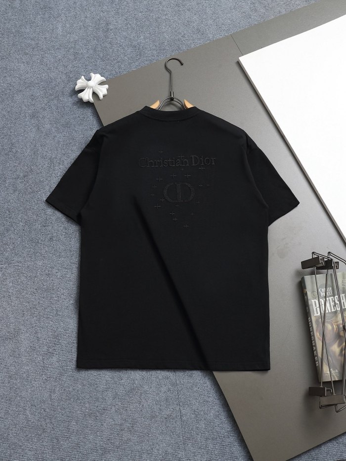SMCL-4124 High Quality Dior 280g Cotton T-shirt