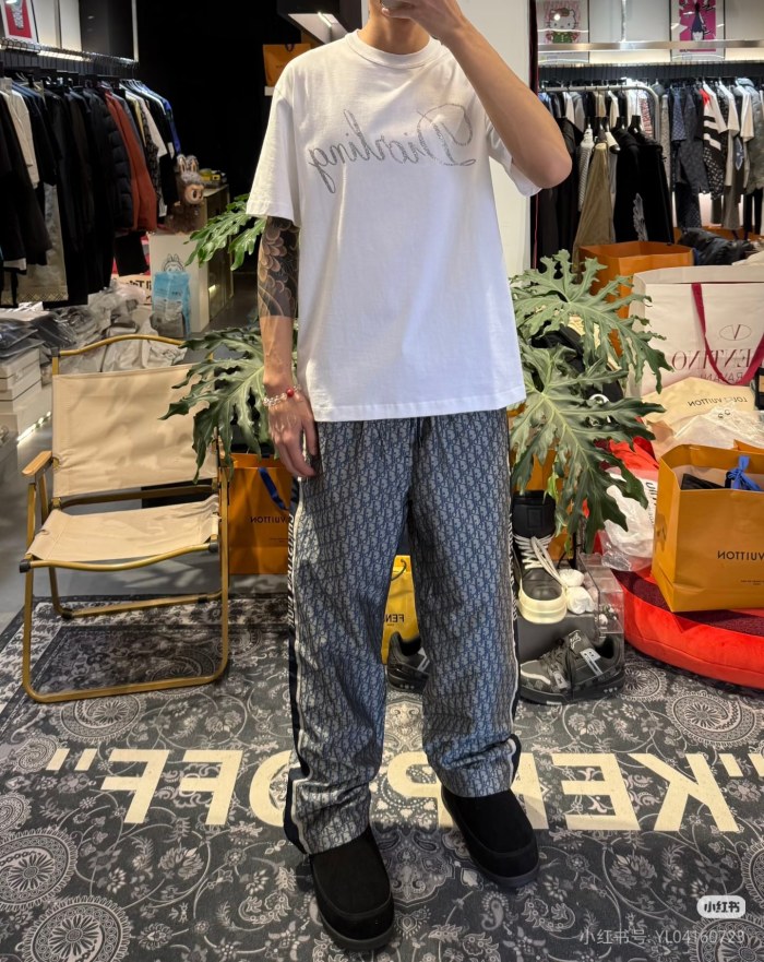 SMCL-4208 High Quality Dior 320g Cotton T-shirt