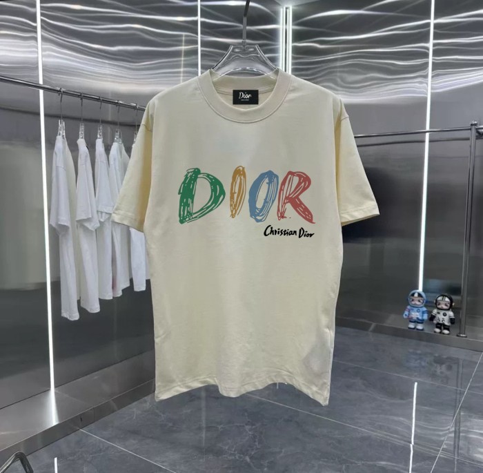 SMCL-4147 High Quality Dior 280g Cotton T-shirt
