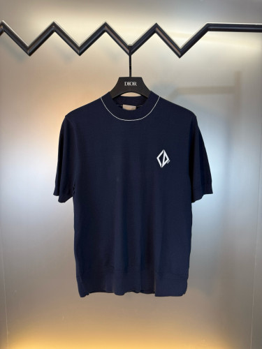 SMCL-4164 Top Quality Dior Diamond 290g Cotton T-shirt