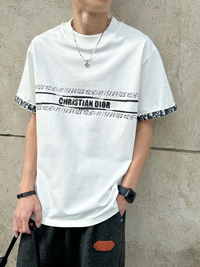 SMCL-4118 High Quality Dior 280g Cotton T-shirt